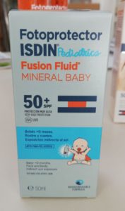 fotoprotector ISDIN para bebes