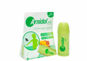 arnidol para calmar picaduras de insectos