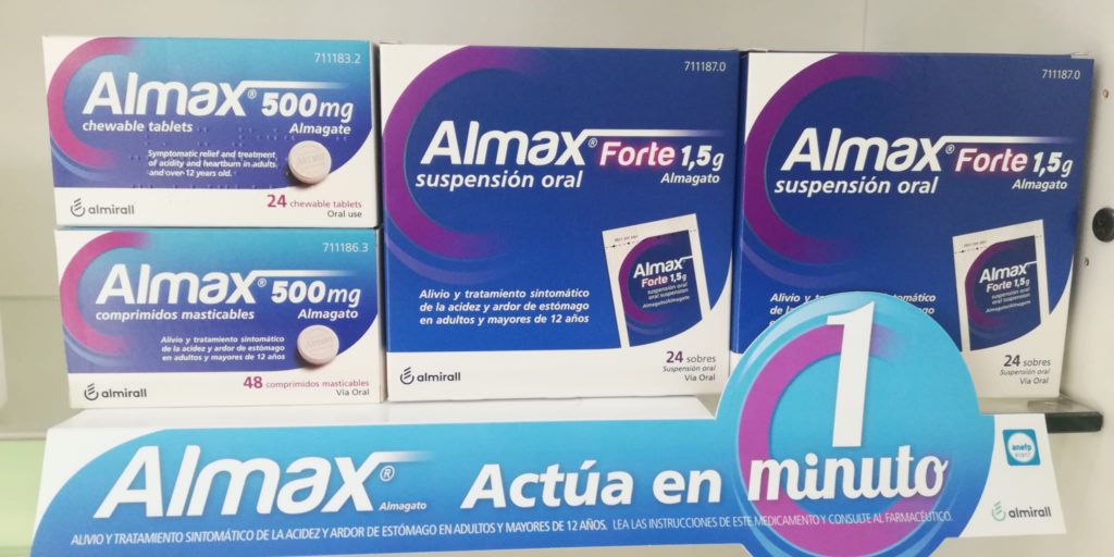 Almax forte antiacidez