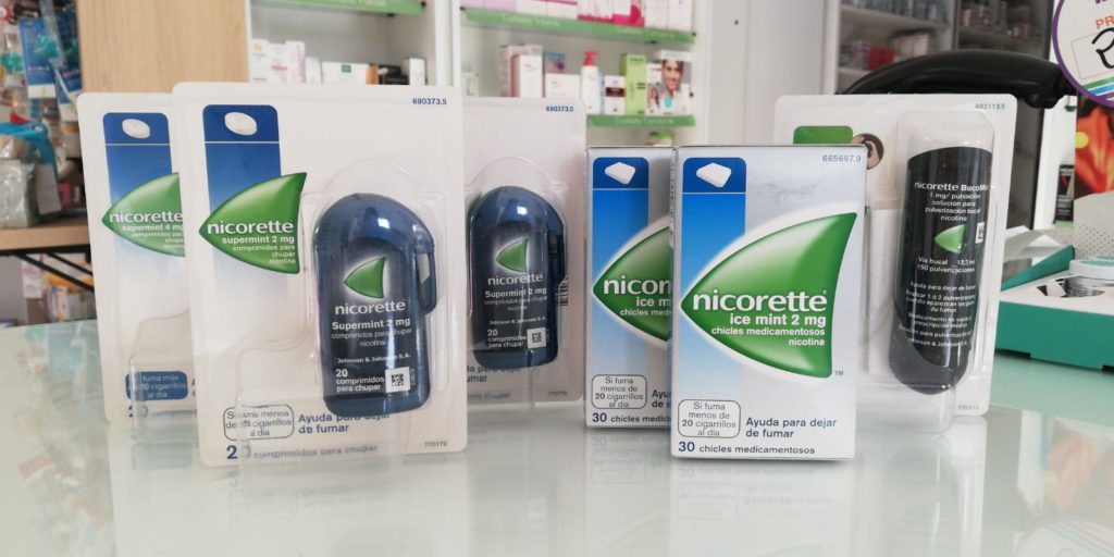 terapia sustitutiva de nicotina nicorette