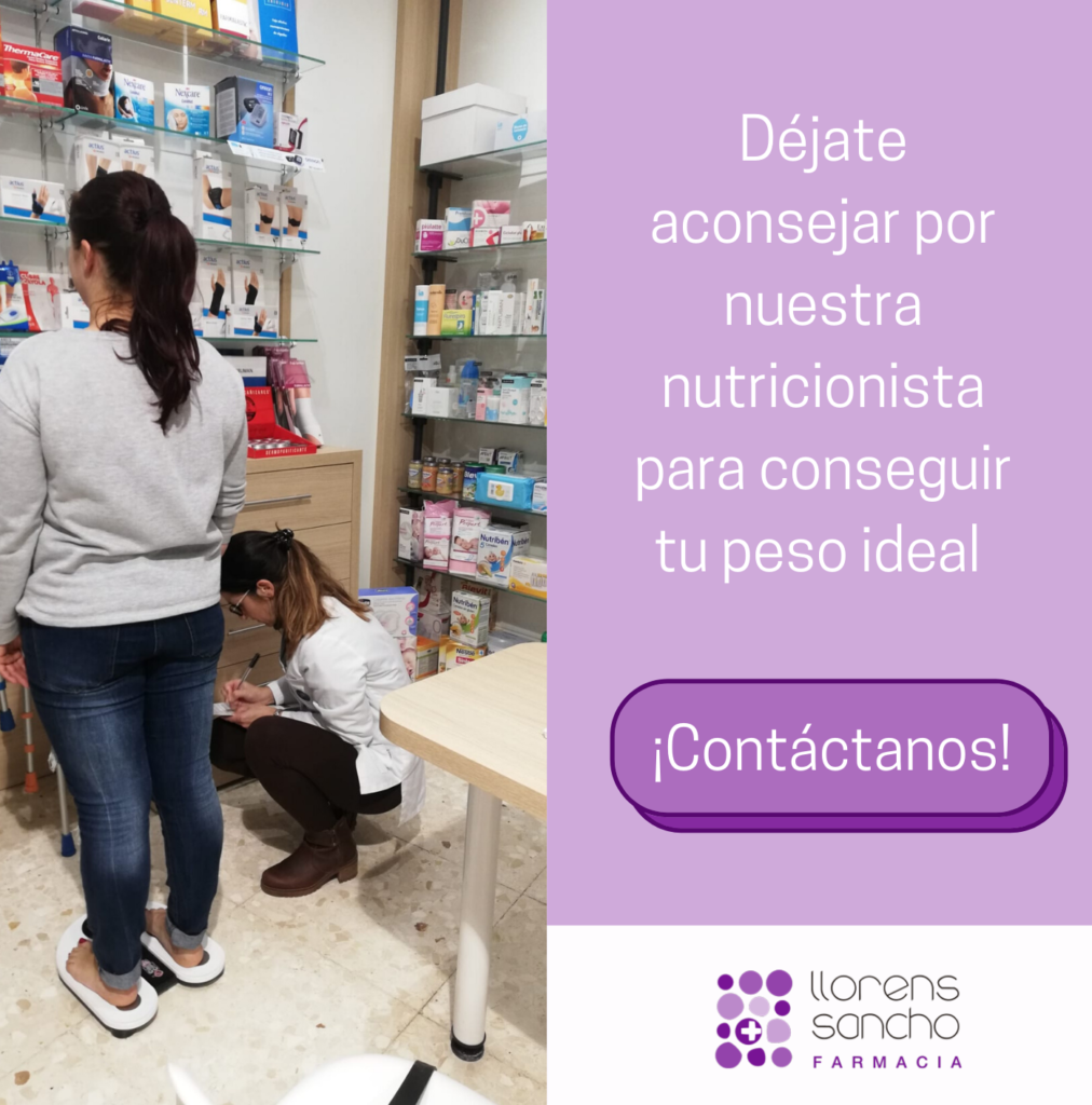 Servicio de nutrición y asesoría