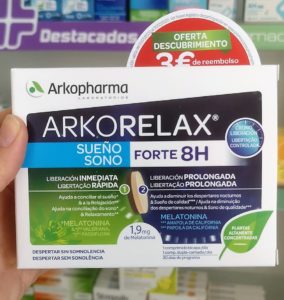 Arkorelax forte tratamiento insomnio