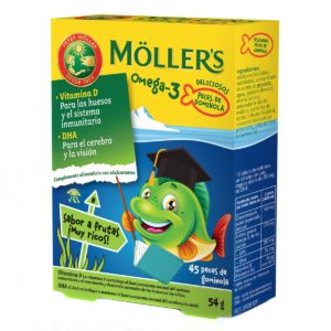 Mollers Omega 3 45 peces de gominola